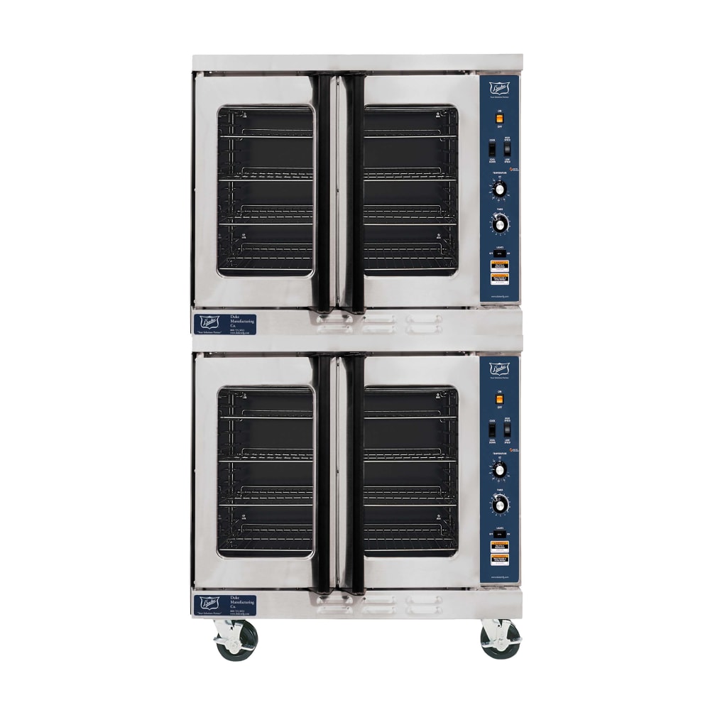 066-E102GLP Double Full Size Liquid Propane Gas Convection Oven - 40,000 BTU 