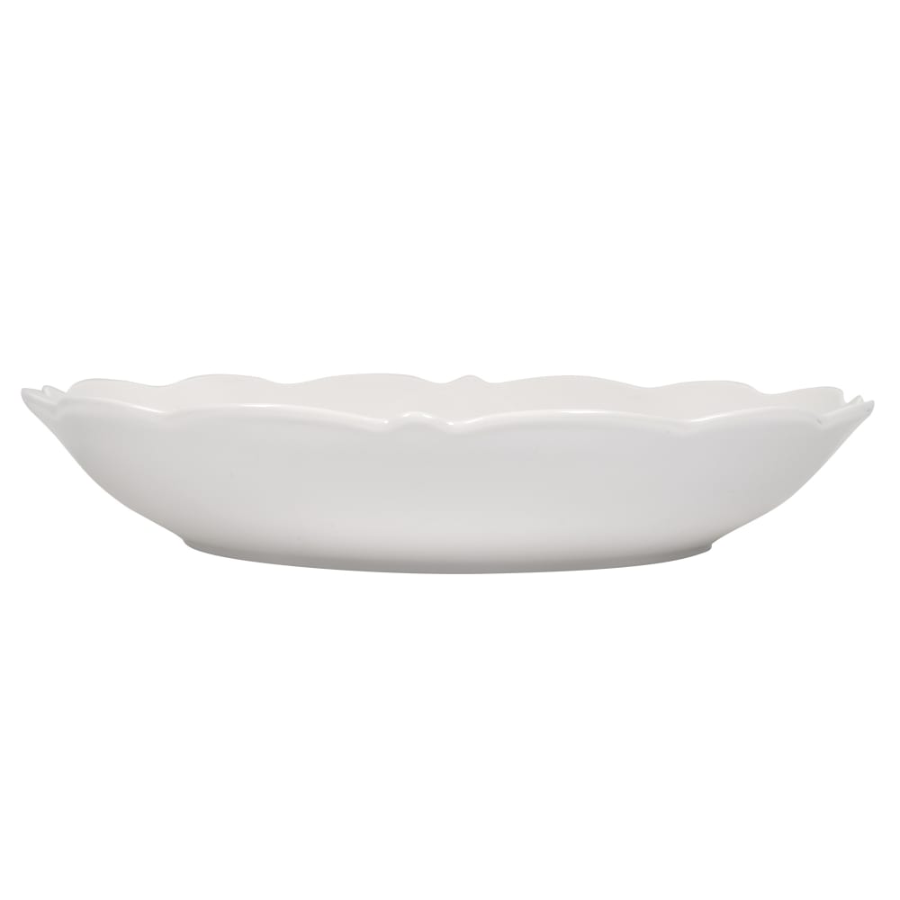 192-977709011 11" Round Astor Footed Deep Coupe Bowl - Porcelain, White