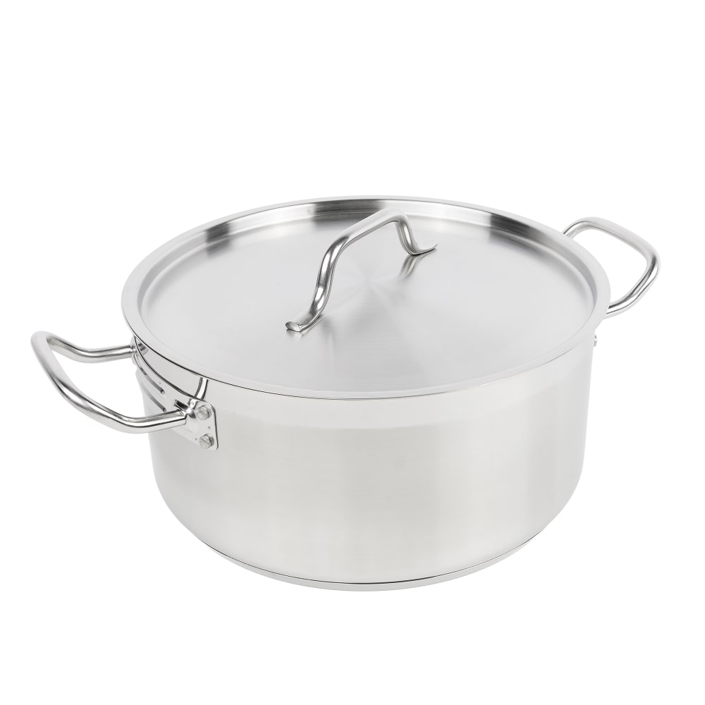 080-SSLB8 8 qt Stainless Steel Braising Pot