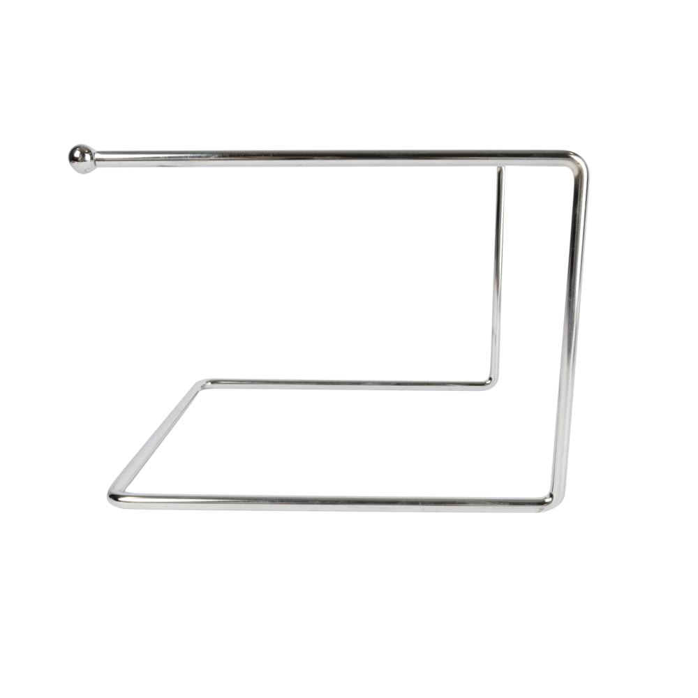 166-190039 7"H Chrome Plated Steel Pizza Stand