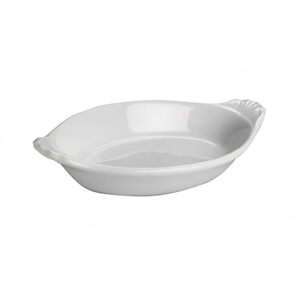 706-HL5210ABWA 10 oz Oval Rarebit/Au Gratin Dish - China, Bright White