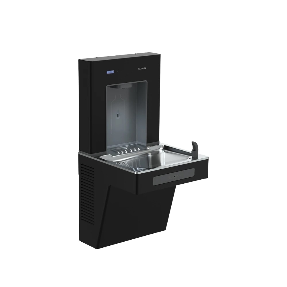 568-33820029 DropSpot™ Wall Mount Drinking Fountain w/ Bottle Filler - Refrigerated, Filtered