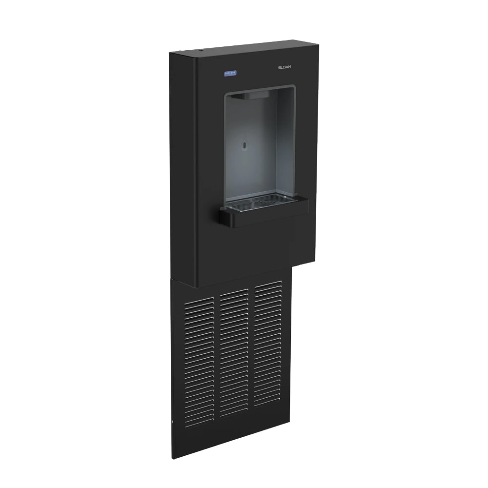 568-33820028 DropSpot™ Wall Mount Water Bottle Filling Station w/ Sensor - Refrigerated, Filtered