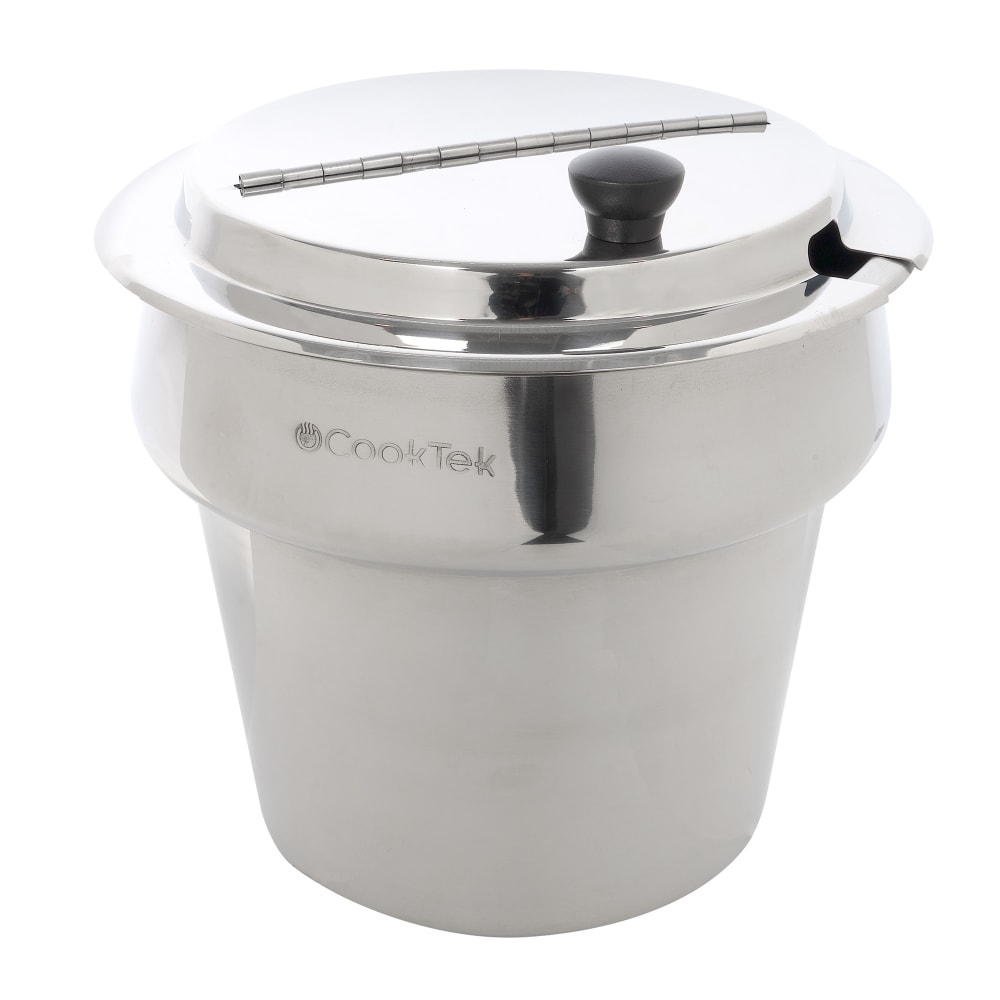 084-302409 7 qt Induction Soup Tureen w/ Lid, Stainless Steel