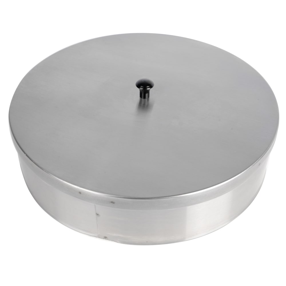 121-09540 13 1/4" Round Dish Dispenser Tube Cover, Stainless