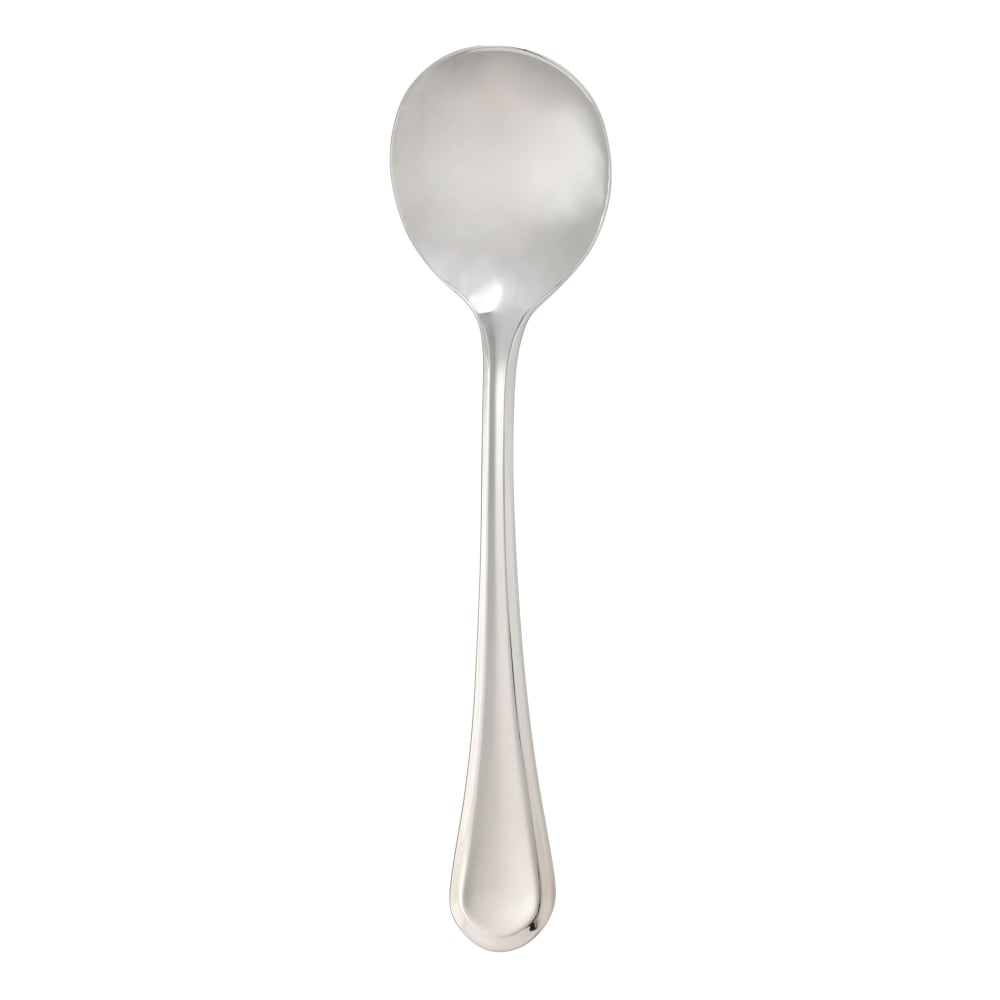 450-FL609 7 1/8" Soup Spoon with 18/0 Stainless Grade, Amber Pattern