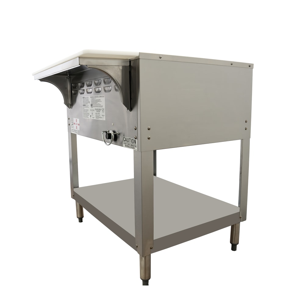 212-WB302NG 30 3/8" Hot Food Table w/ (2) Wells & Cutting Board, Natural Gas