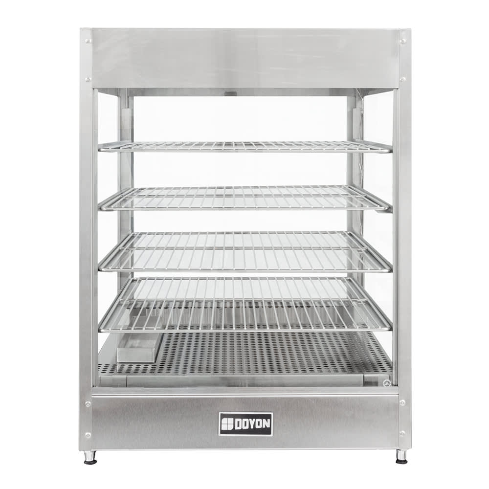013-DRP4S 22 3/8" Heated Pizza Merchandiser w/ 4 Levels, 120v