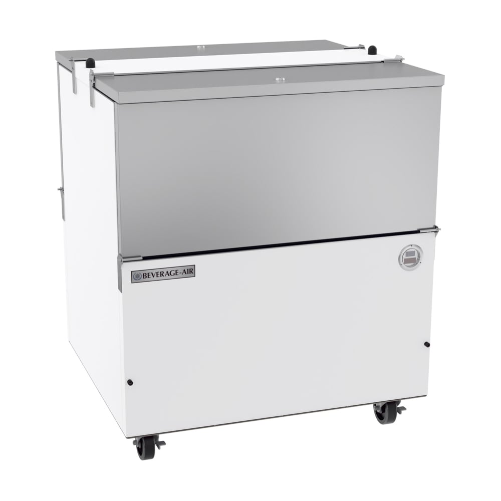 118-ST34HCW02 Milk Cooler w/ Top & Side Access - (512) Half Pint Carton Capacity, 115v