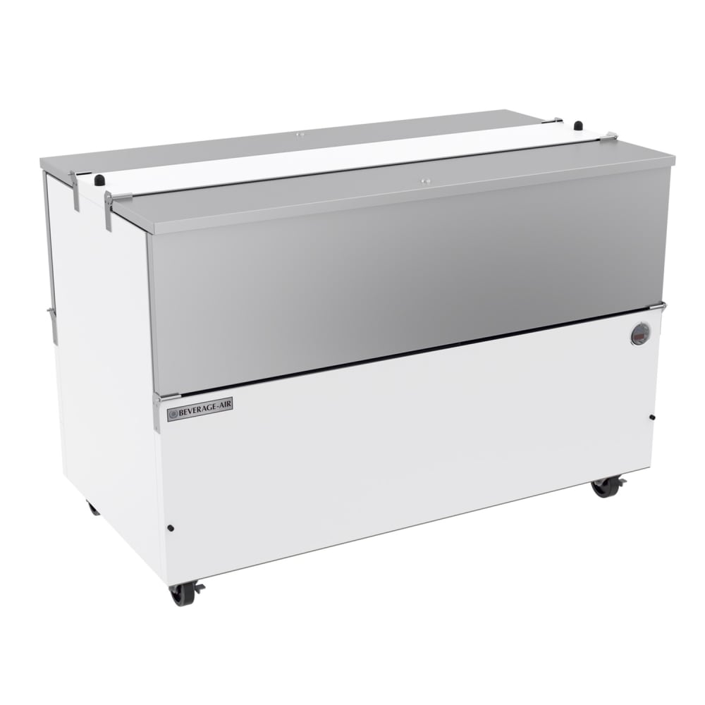 118-ST58HCW02 Milk Cooler w/ Dual Top & Side Access - (1024) Half Pint Carton Capacity, 115v