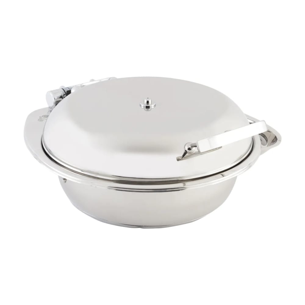 017-20300NG Round Chafer w/ Hinged Lid & Induction Heat