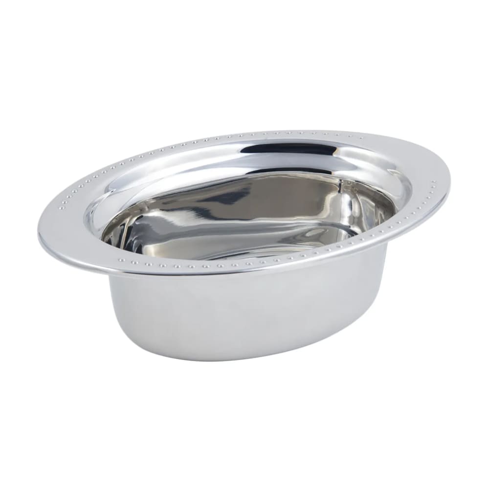 017-5303 Full Oval Food Pan, 4 1/4" Deep, Bolero, Stainless
