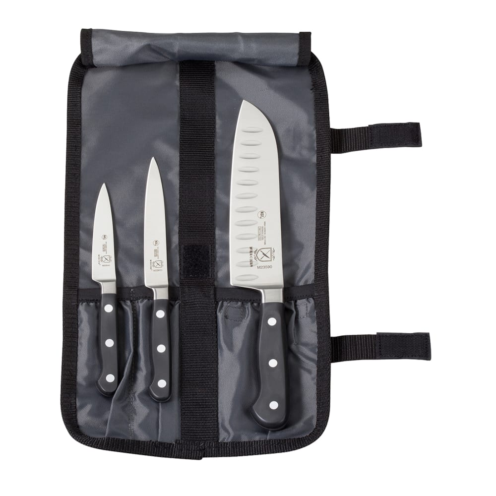 132-M21950 4 Piece Starter Knife Set w/ Heavy-Duty Storage Roll