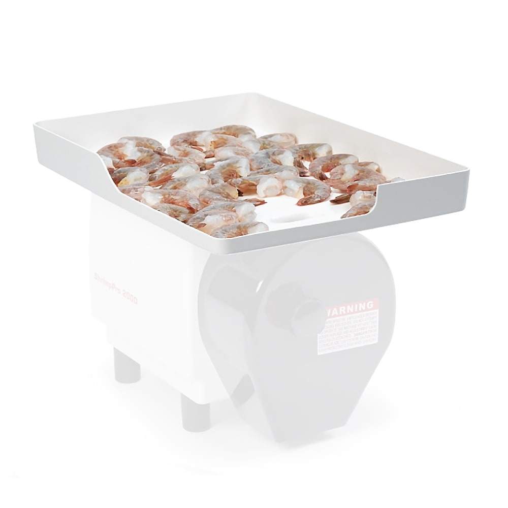 128-55991 ShrimpPrep Feeder Tray For Light To Medium Volume Jobs