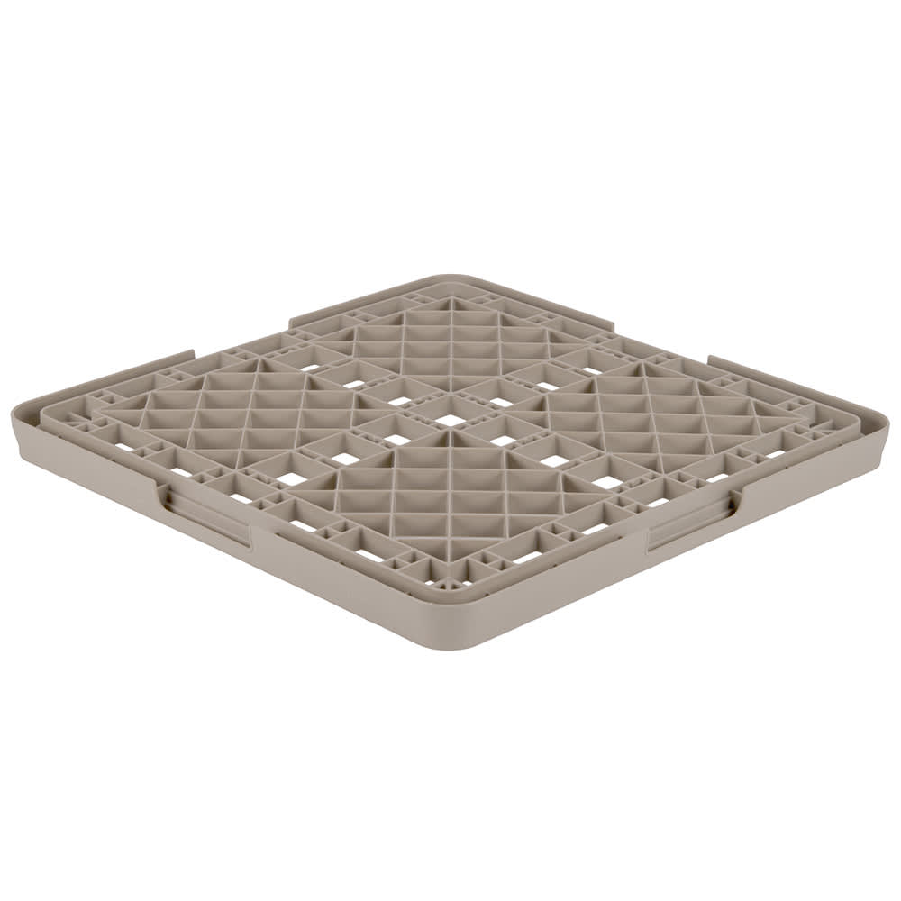 175-TR13 Full-Size Dishwasher Rack - Low-Profile, Open, Base Only, Beige