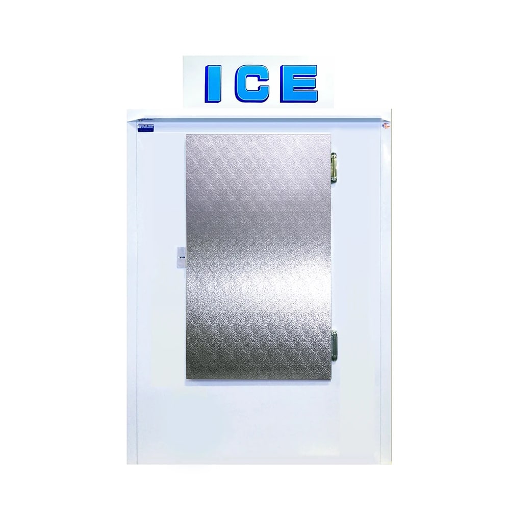 259-420ADXP 44" Outdoor Ice Merchandiser w/ (46) 20 lb Bag Capacity - Solid Door, White, 115...