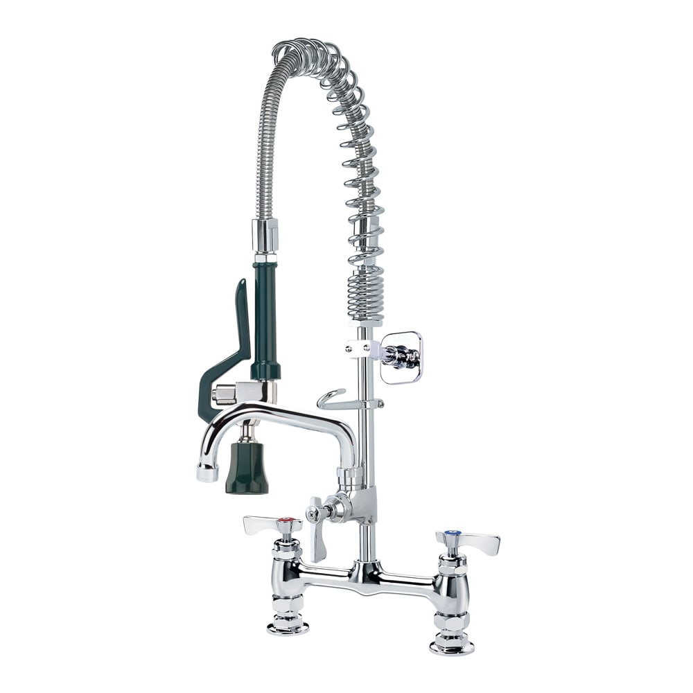 381-18608L 24 7/8"H Deck Mount Pre Rinse Faucet - 1.2 GPM, Base with Nozzle