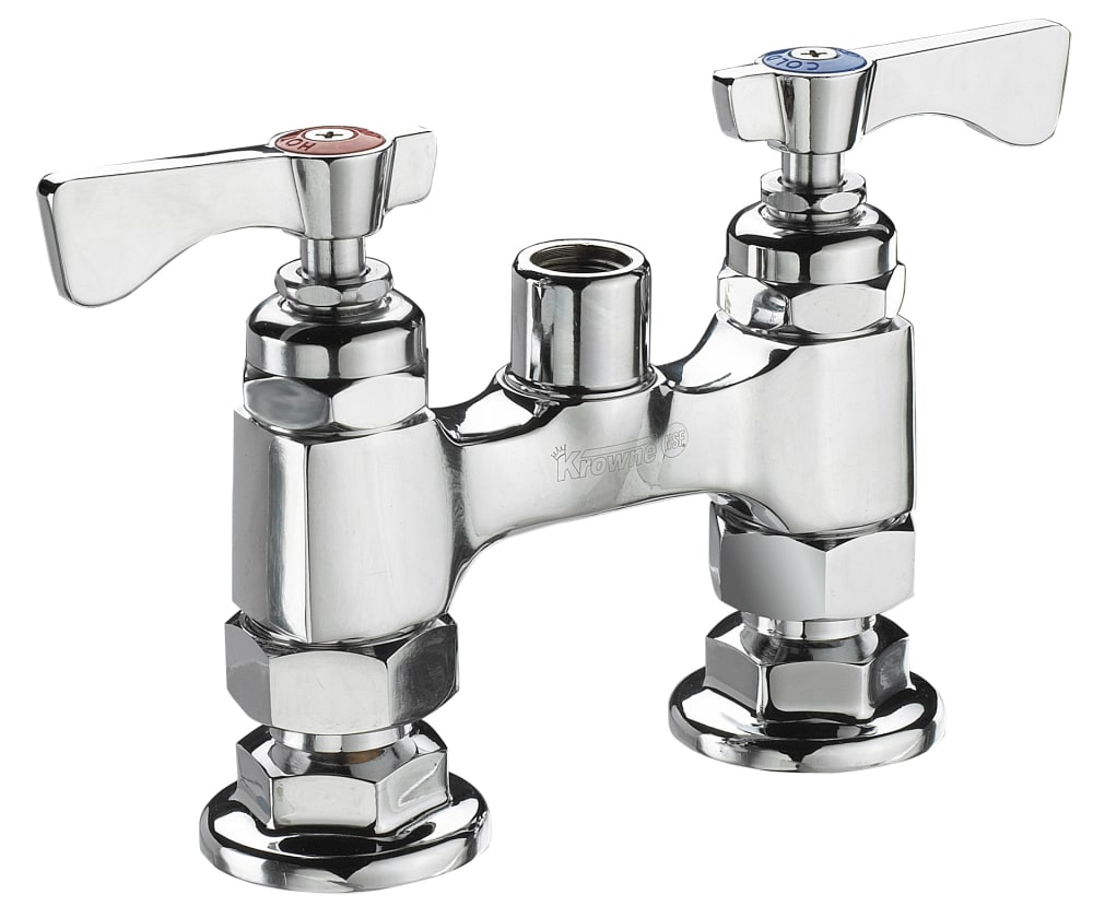 381-21204L Low Lead Royal Series Deck Mount Base w/ 4" Center, Pre-Rinse