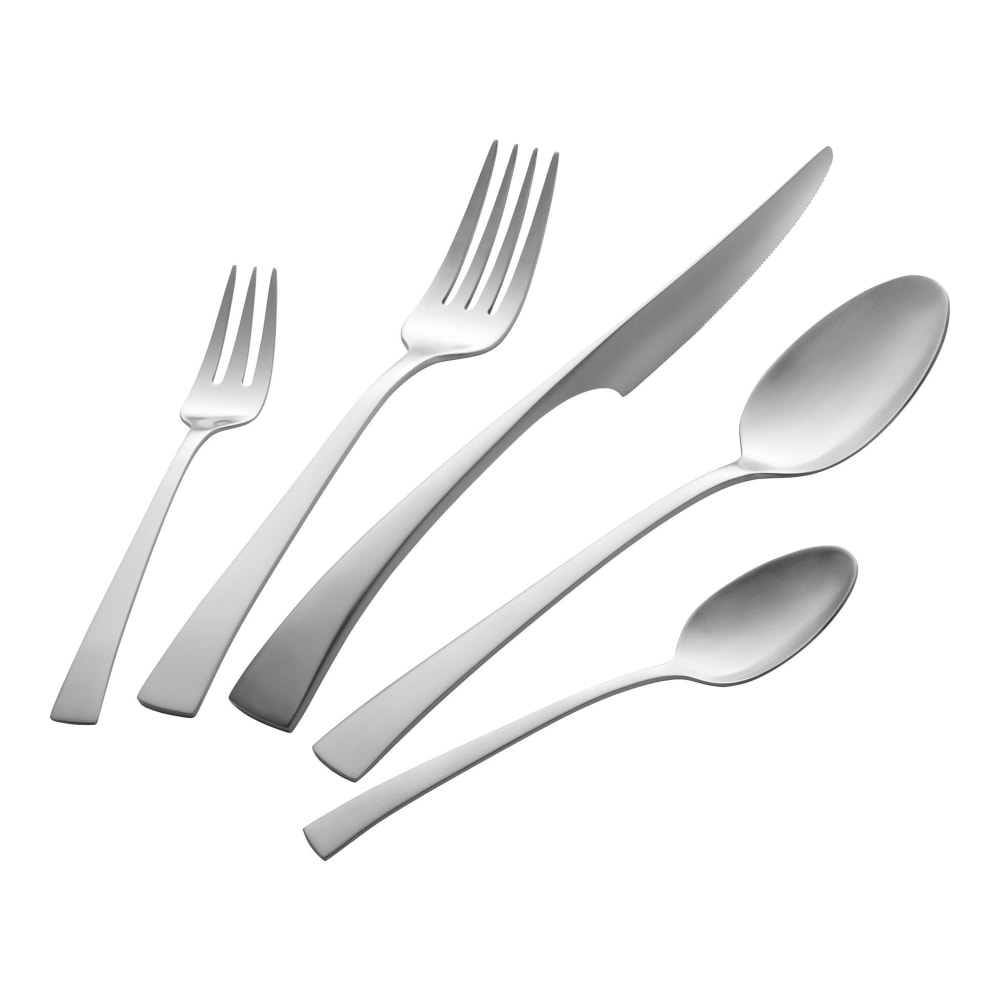 901-22769345 45 Piece Bellasera Flatware Set, 18/10 Stainless Steel