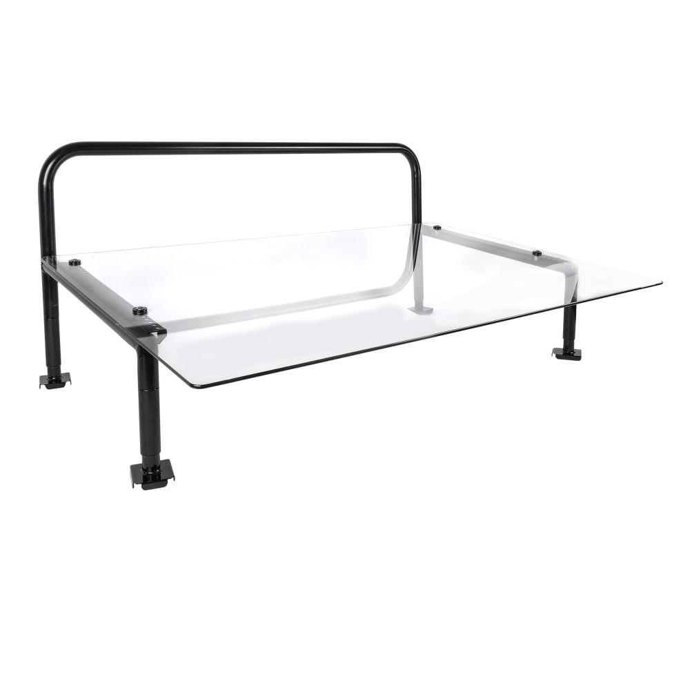 062-50SGG Sneeze Guard for 36" x 20" Grills - Glass Canopy, Steel Frame