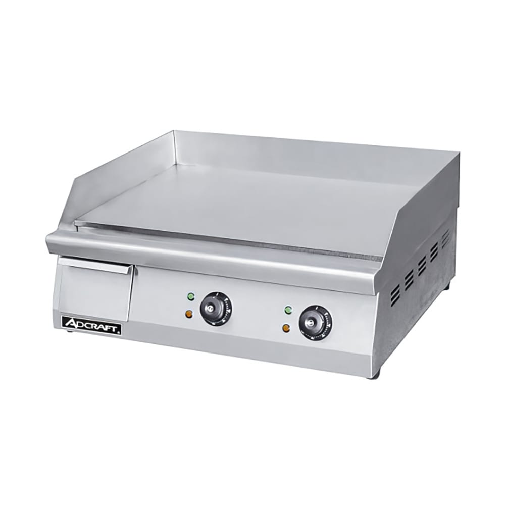 122-GRID24 24" Electric Griddle w/ Thermostatic Controls - 3/8" Steel Plate, 208-240v/1...