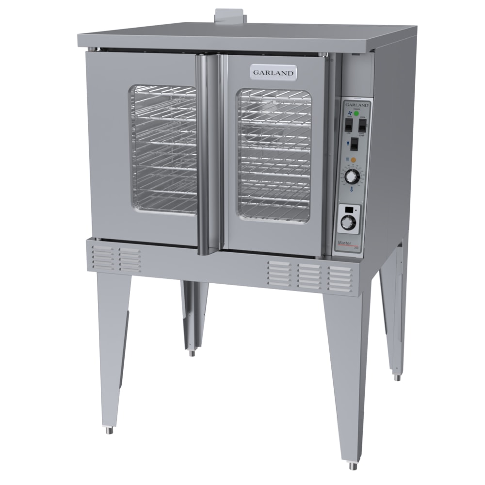 451-MCOGD10SNG Master Single Full Size Natural Gas Convection Oven - 60,000 BTU 