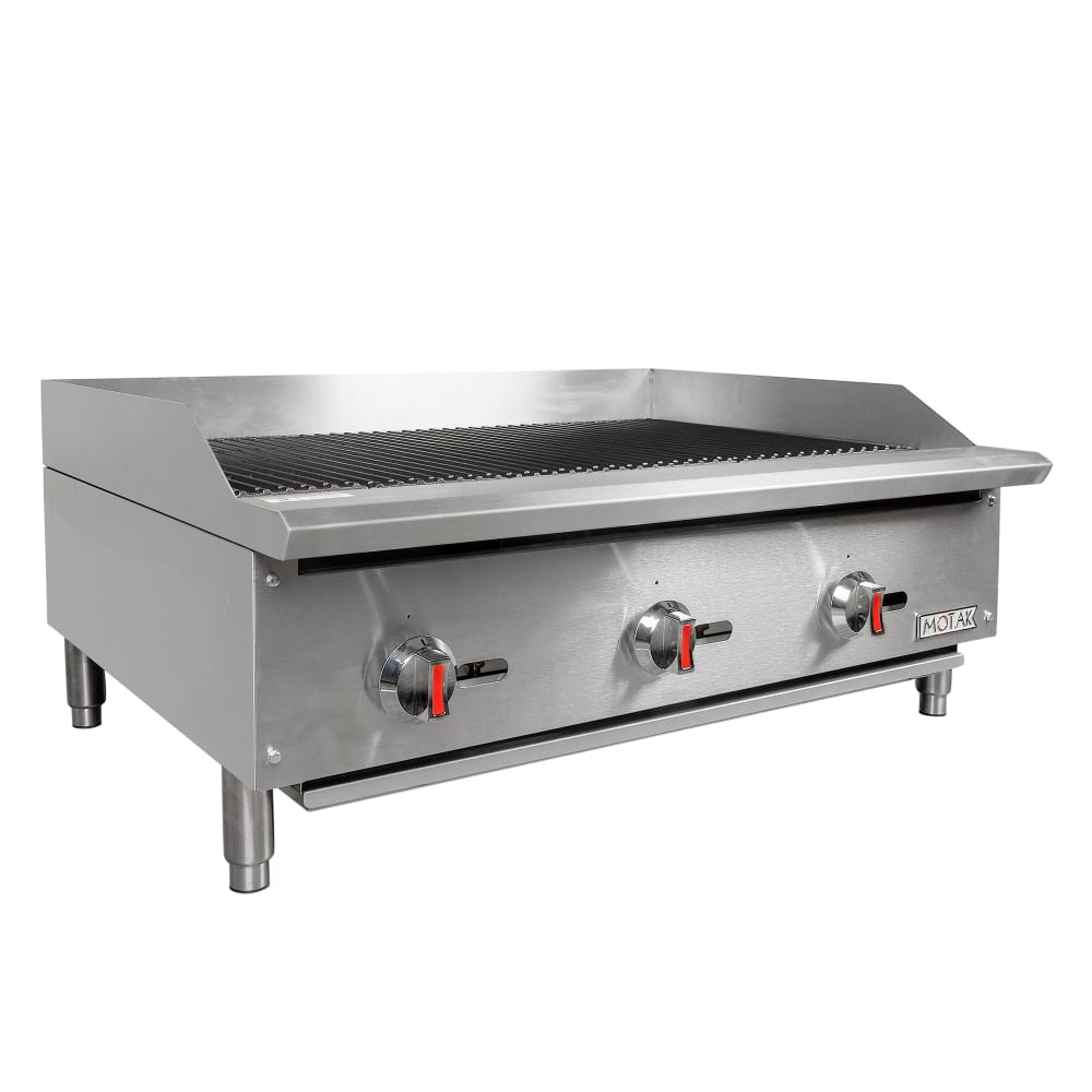734-MBR36 36" Gas Charbroiler w/ Cast Iron Grates - Convertible