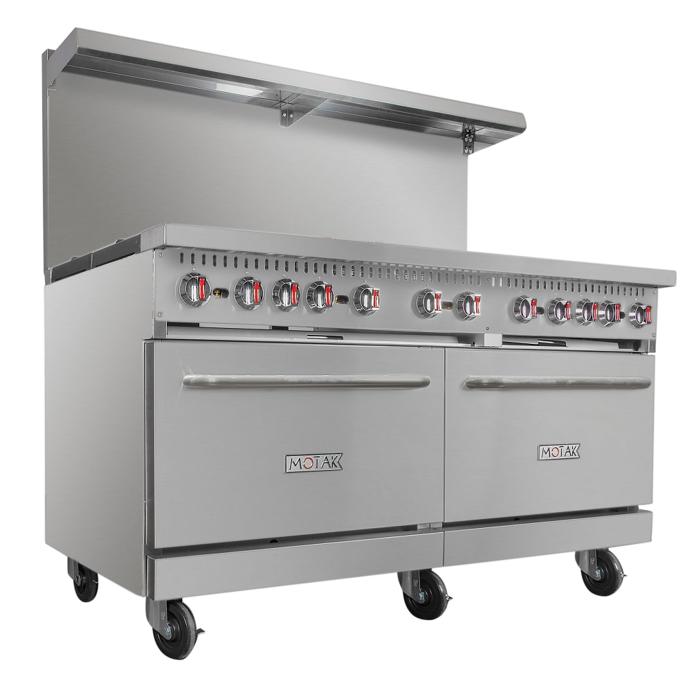734-MR10CS3 60" 10 Burner Gas Range - Standard Oven, Convertible
