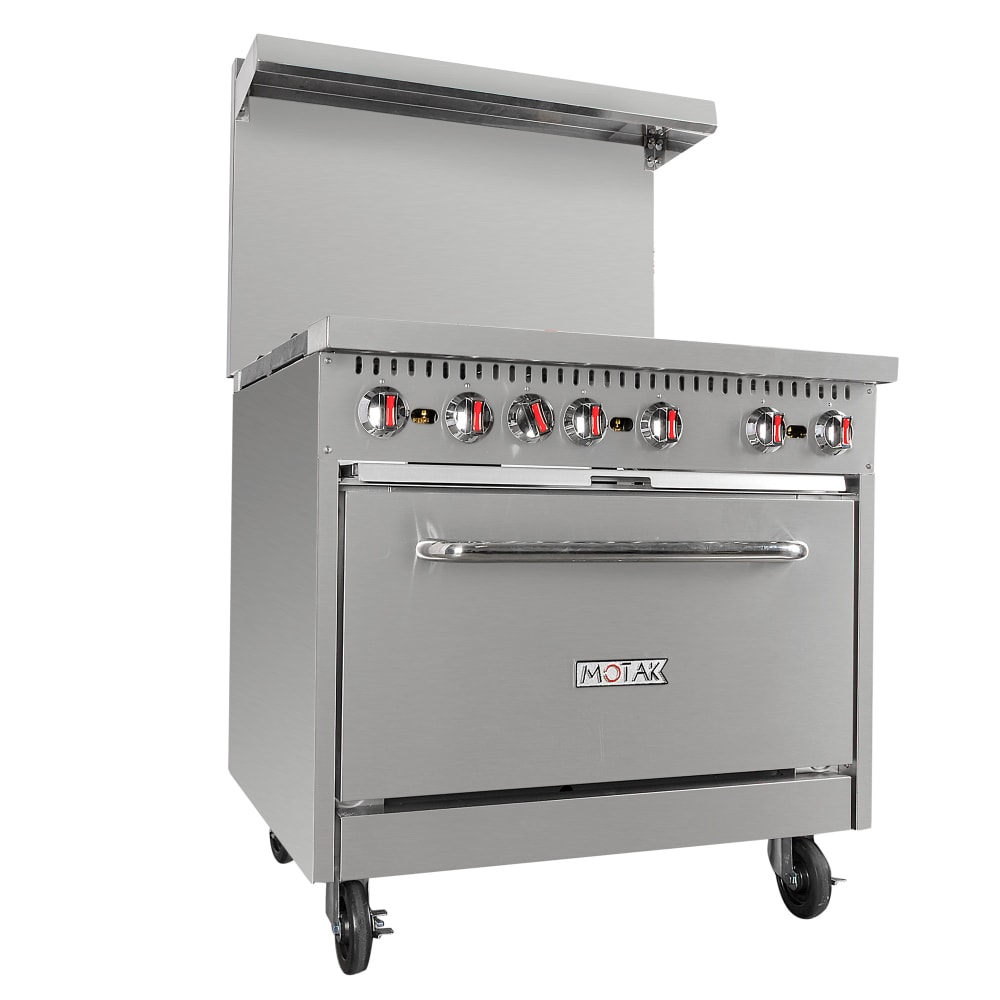 734-MR6CS 36" 6 Burner Gas Range - Standard Oven, Convertible