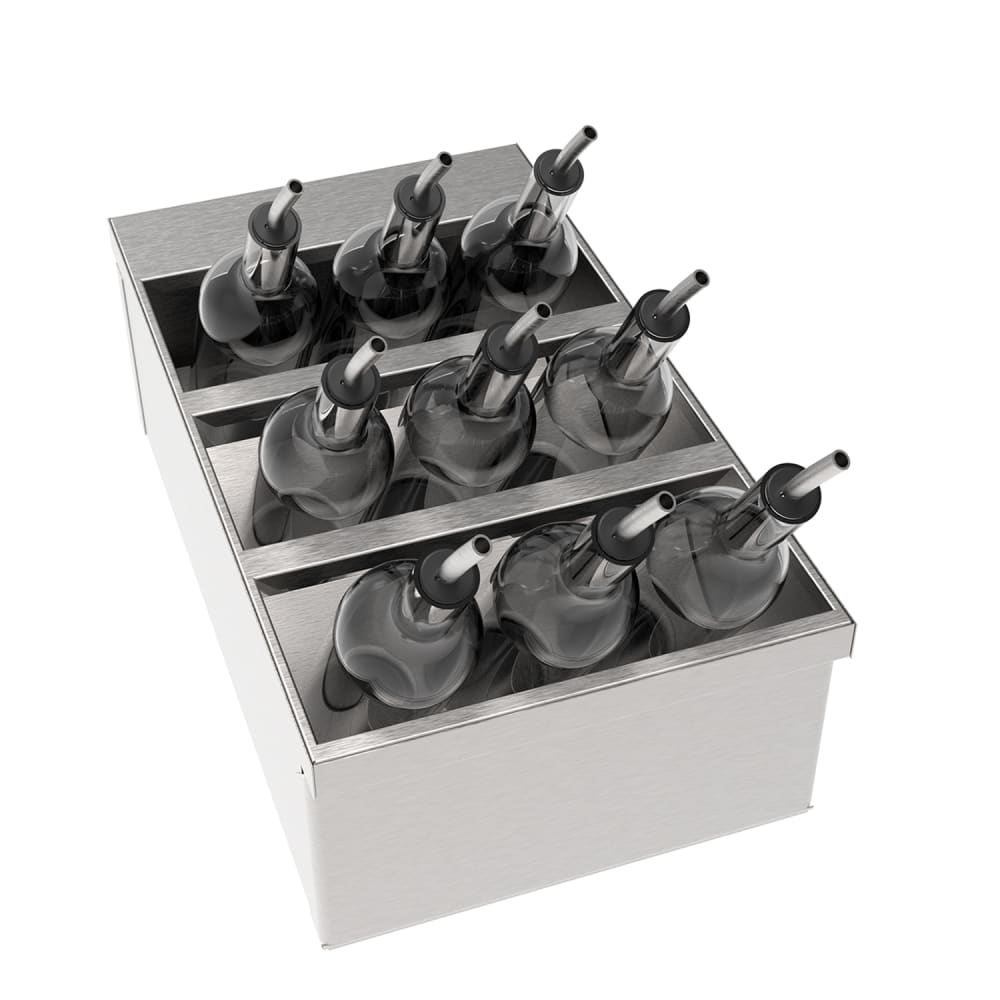Speed Rack Insert Krowne MW-SR12 MoveWell Speed Rack Modular Insert - 3 Tiers