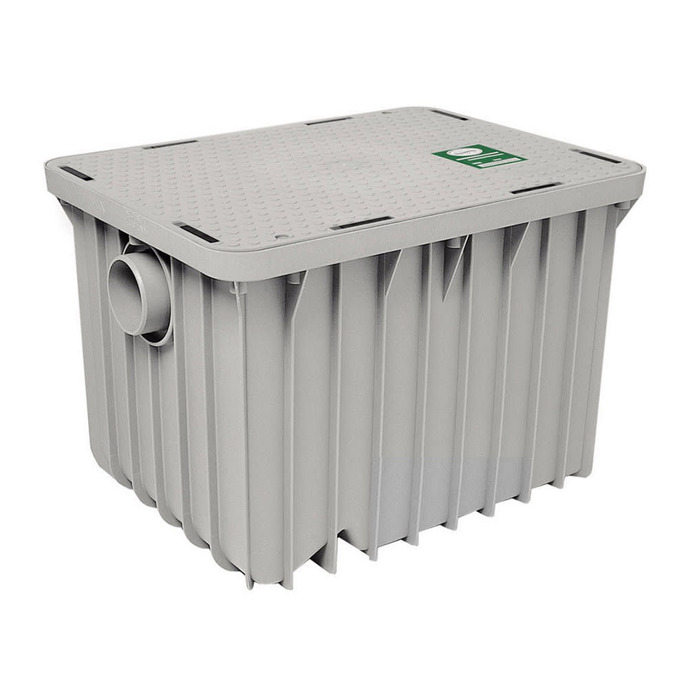 065-3925A02LO Lo-Por Grease Interceptor, 11"H, 25 Gal/Min, 2" Connection