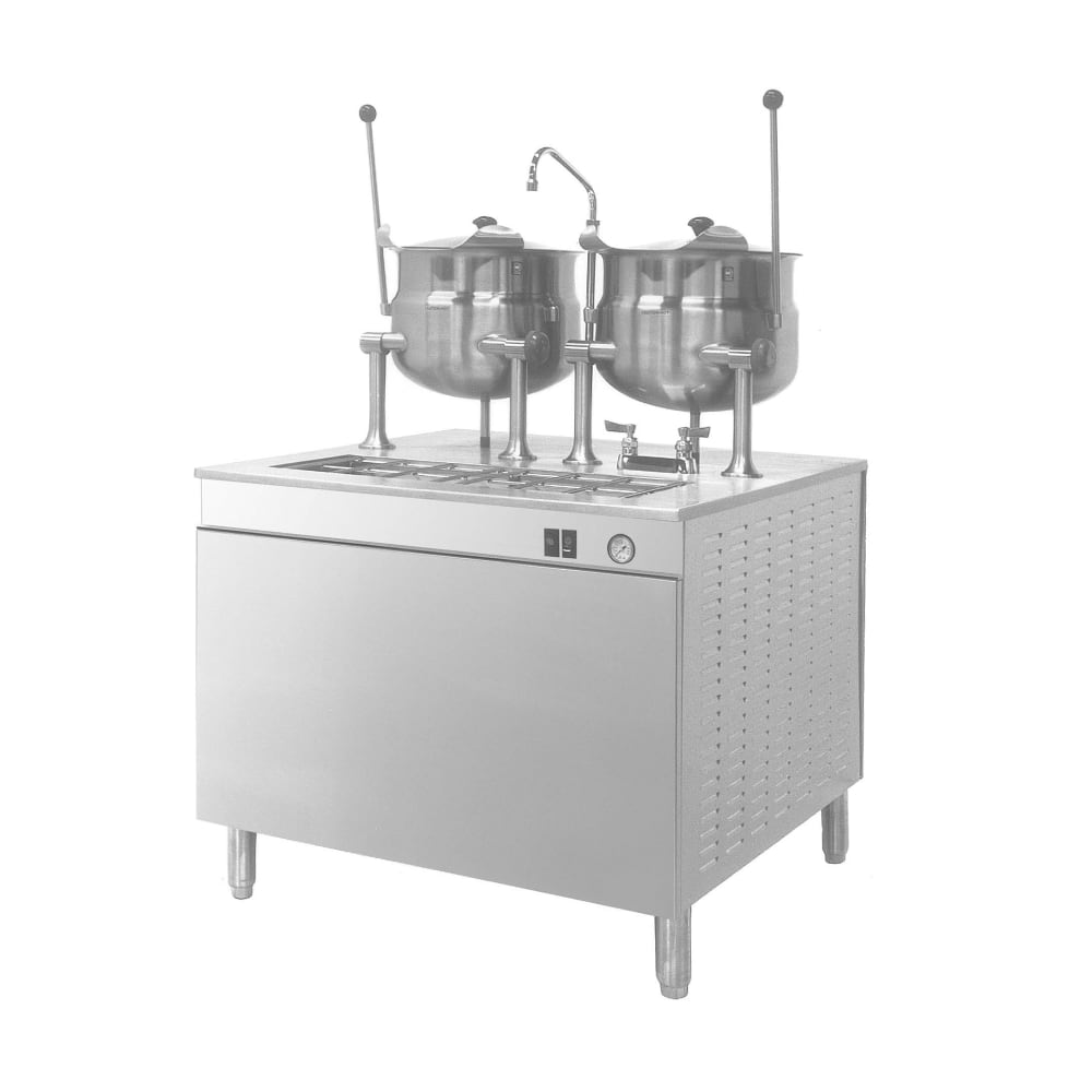 109-36EMK66242403 (2) 6 gal Steam Kettles - Manual Tilt, 2/3 Jacket, 240v/3ph