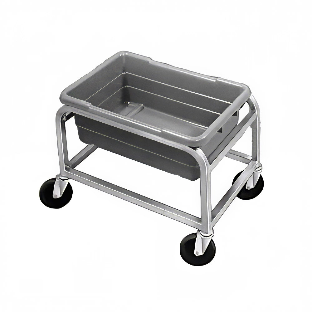 148-AXD501L 16" Lug Rack w/ 1 Lug Capacity & Swivel Casters, Aluminum