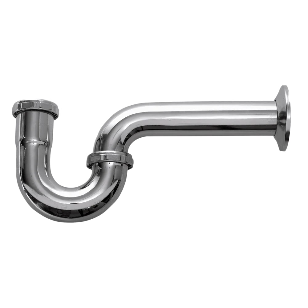 381-H100 1 1/2" P Trap, Chrome Plated