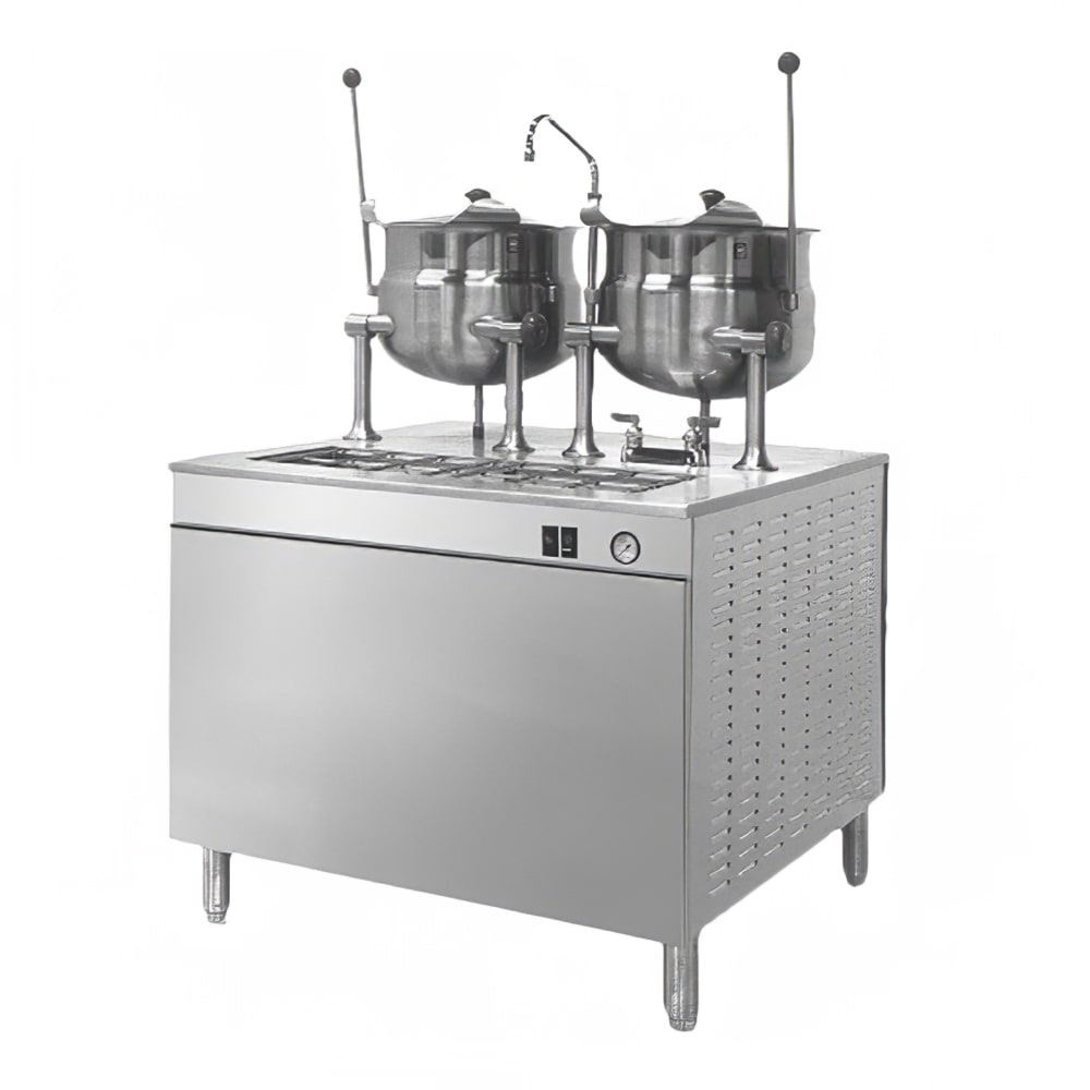 109-24DMK6 6 gal Steam Kettle - Manual Tilt, 2/3 Jacket, Direct Steam