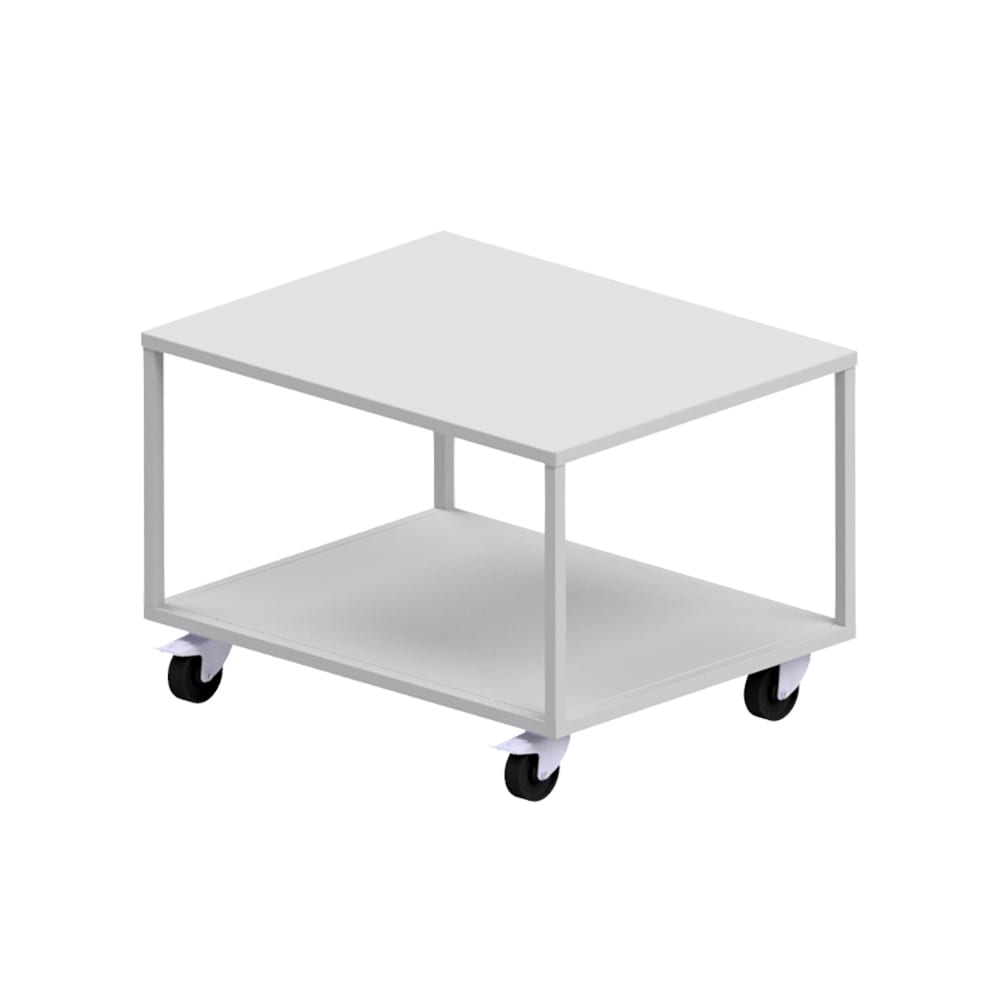 013-LSB516T 36 1/4" x 28 1/4" Stationary Equipment Stand for Reversible Sheeter, Pan Sl...