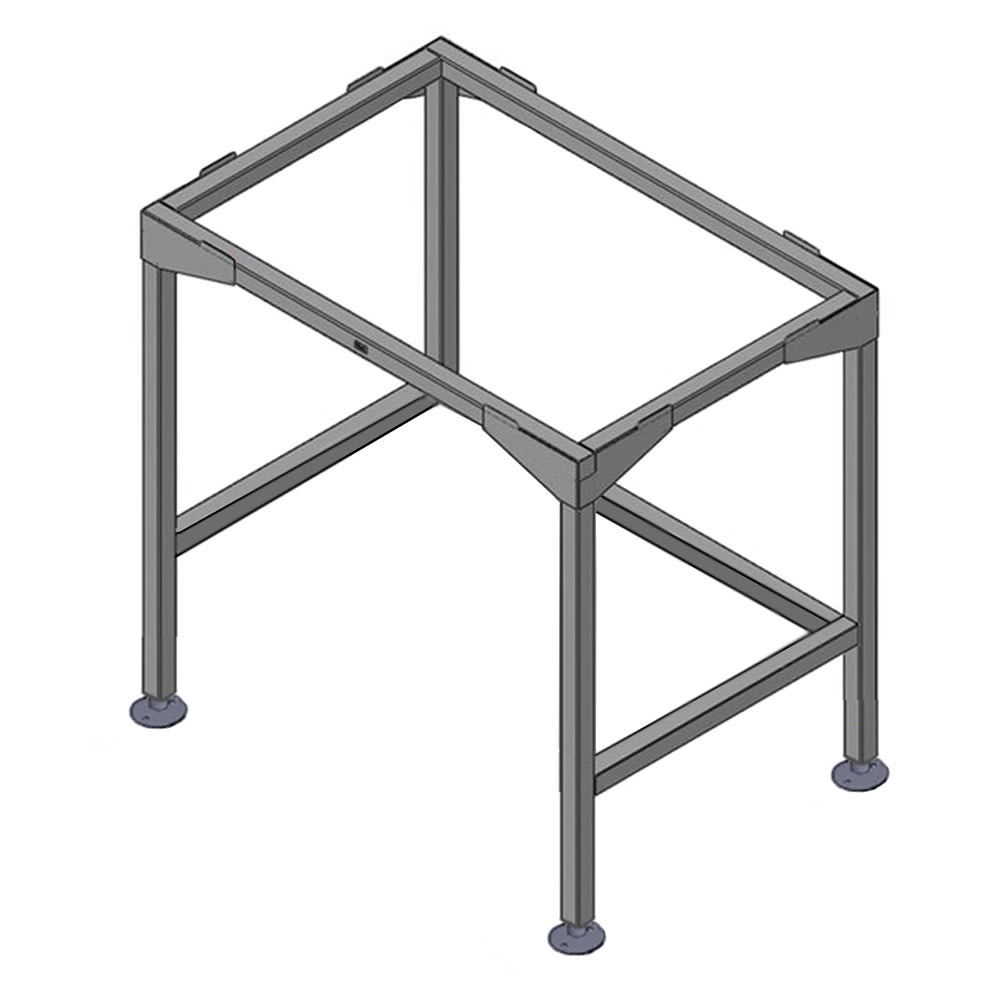 139-5002058 40 1/4" x 39 1/4" Stationary Equipment Stand for AR 7E, Open Base