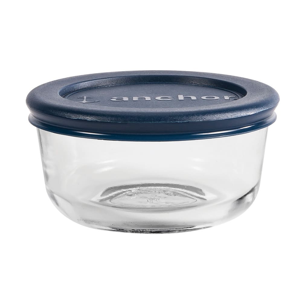 075-85905L11 1 cup Kitchen Storage Bowl w/ Blue Lid