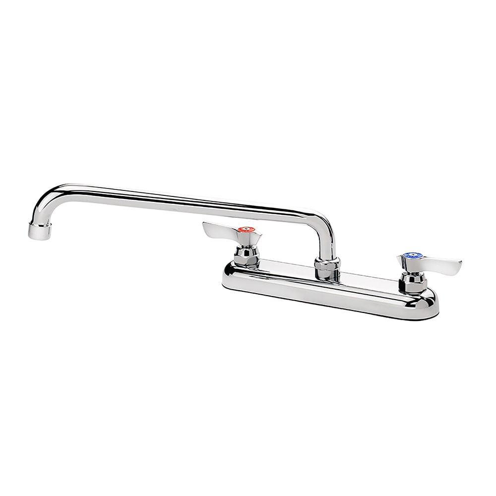 381-13812L Deck Mount Faucet w/ 12" Swing Nozzle 