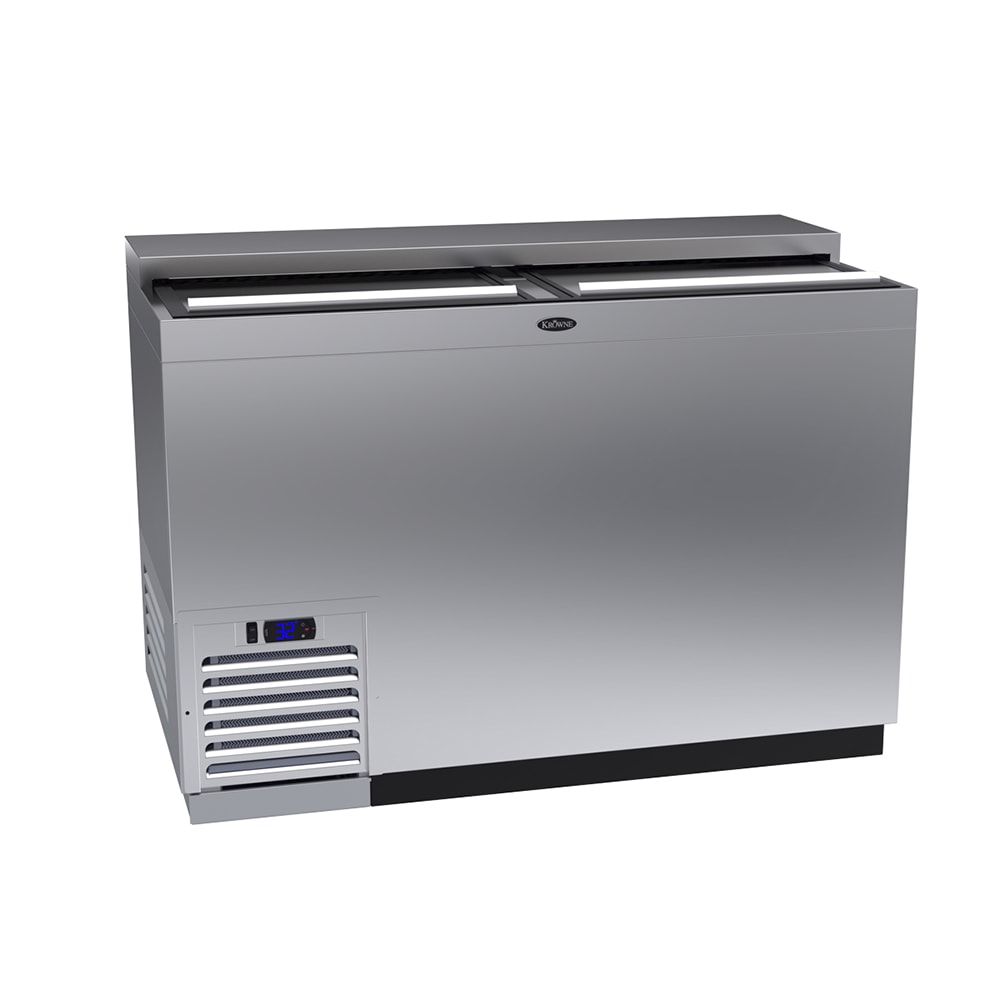 381-BC48SS 48" Forced Air Bottle Cooler - Holds (348) 12 oz Bottles, Stainless, 115v