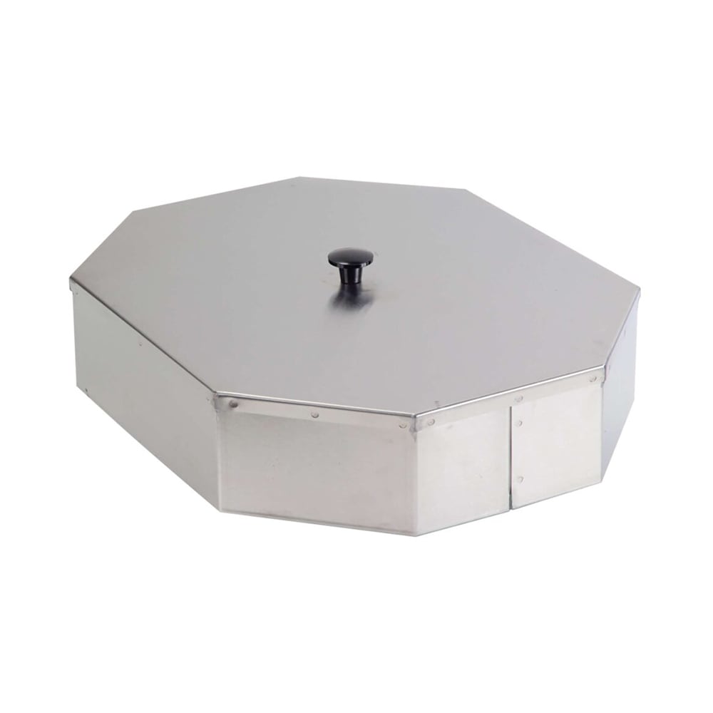 121-09344 11 3/4" x 14 1/2" Oval Dish Dispenser Tube Cover For V6010 & V6210, Stain...
