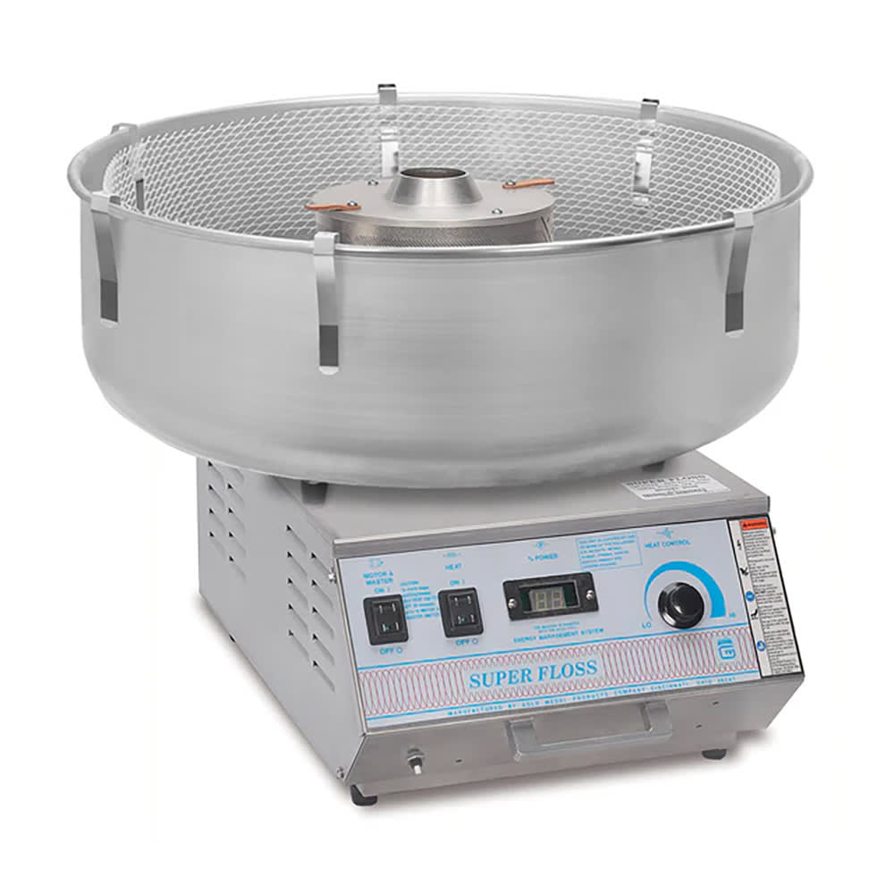 231-303800100 Super Floss® Cotton Candy Machine w/ Stainless Cabinet, 120v