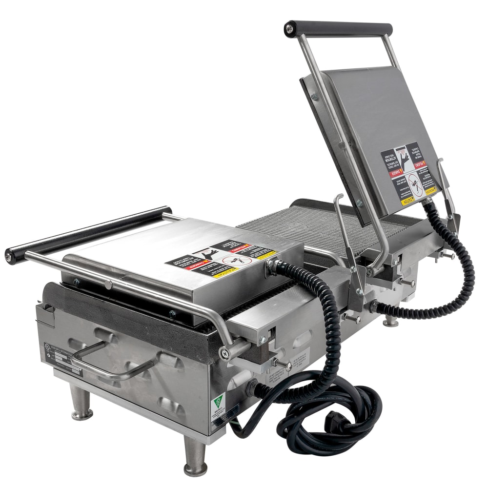Star GX20IG Double Commercial Panini Press w/ Cast Iron