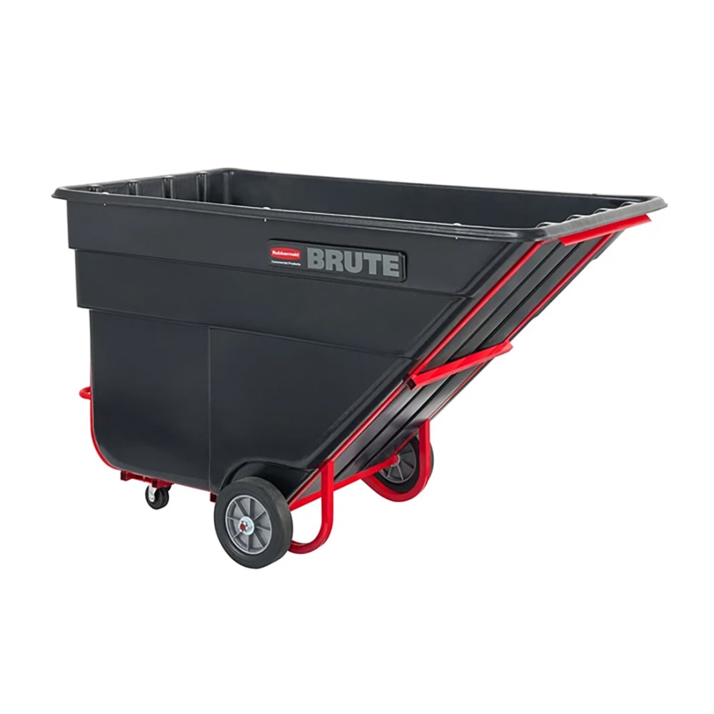 007-FG104600BLA 2 1/2 cu yd Trash Cart w/ 2300 lb Capacity, Black