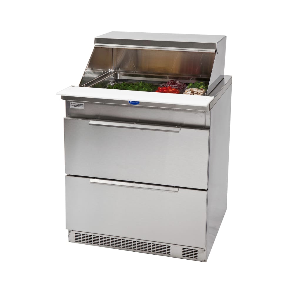 238-941232290 32" Sandwich/Salad Prep Table w/ Refrigerated Base, 115v