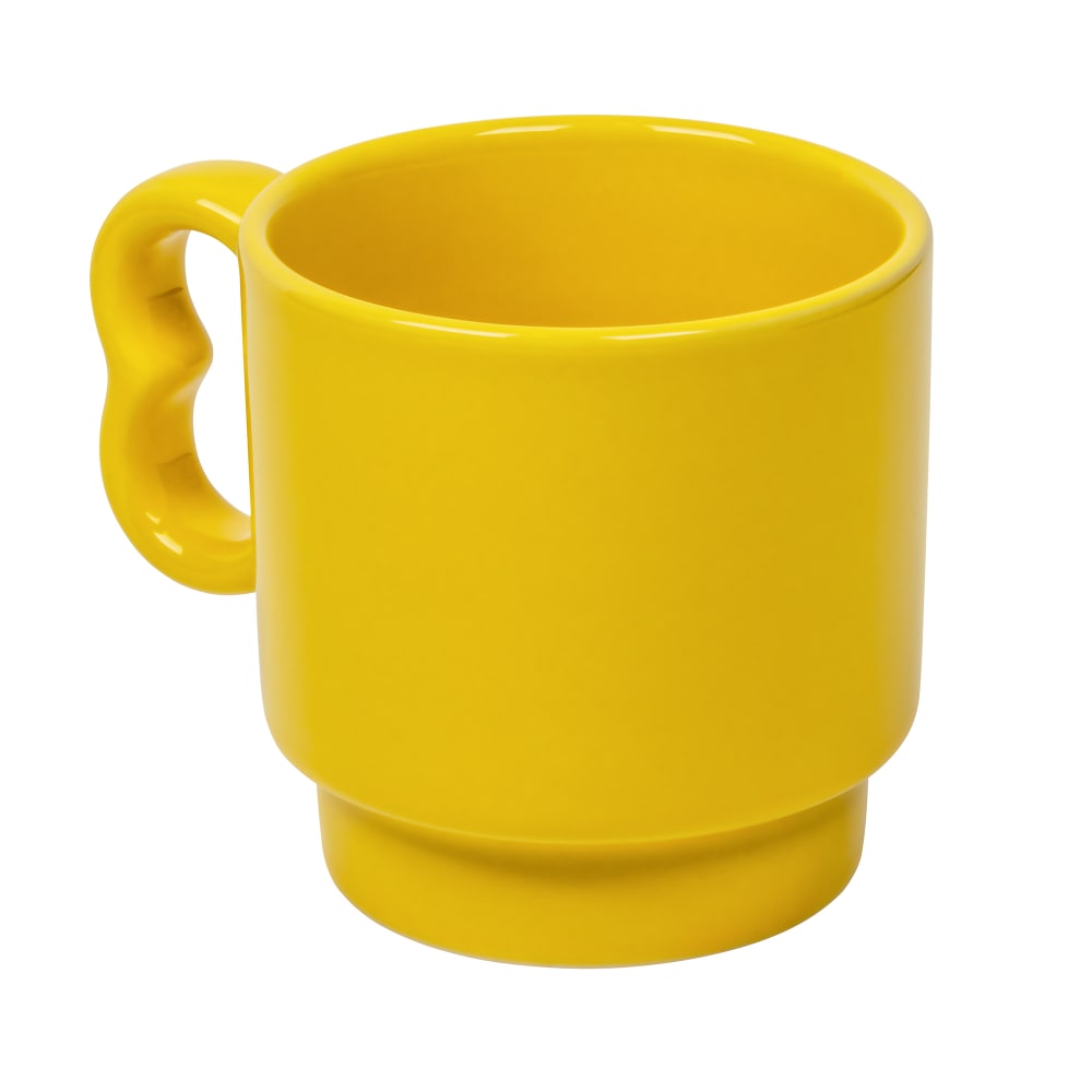 706-HL173320 7 1/2 oz Colorations Stack Cup - China, Sunflower