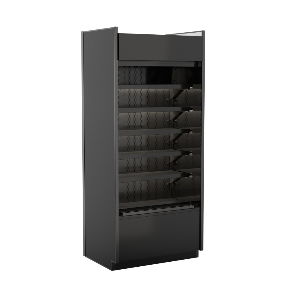 529-BN37R 35 5/8" Oasis® Vertical Open Air Cooler w/ (5) Levels, 208-240v