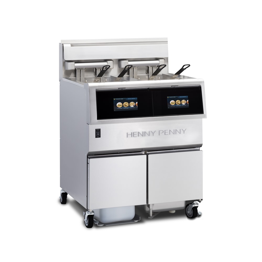 540-OFE512 Electric Fryer - (2) 30 lb Vat, Floor Model, 208v/3ph