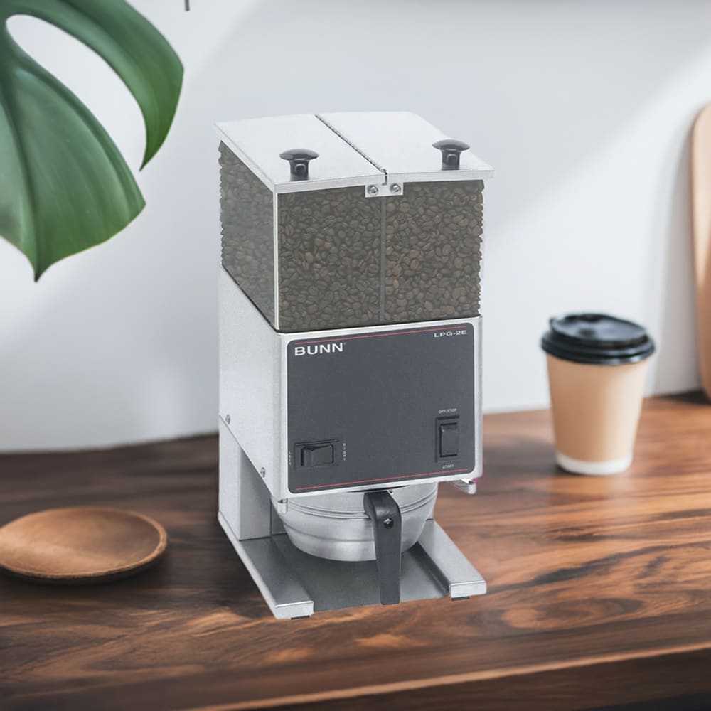 Bunn LPG2E Low Profile Portion Control Coffee Grinder, 2