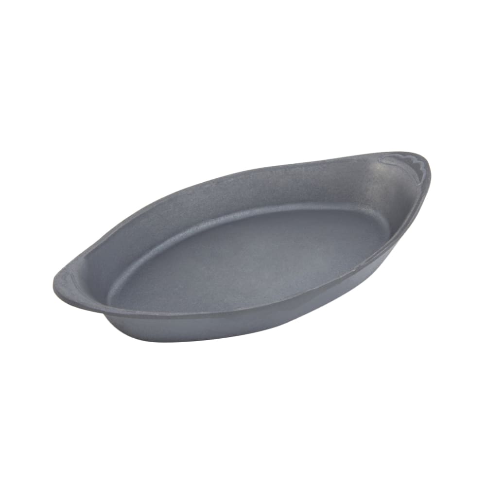 017-5001T 12 oz. Oval, Tempo Au Gratin Dish, Aluminum